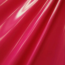 Solid Color Poly Vinyl Fabric (Red) | (2 Way Stretch/Per Yard)