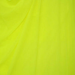 Stretch Sheer Mesh Fabric (Samba Yellow) | (4 Way Stretch/Per Yard)
