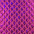 Pink Mermaid Fish Scale on Hologram Foil Spandex w/ Dots Fabric | (4 Way Stretch/Per Yard)