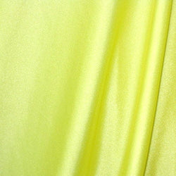 Shiny Finish Milliskin Nylon Spandex Fabric (Lemon Yellow) | (4 Way Stretch/Per Yard)