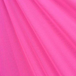 Stretch Sheer Mesh Fabric (Neon Pink) | (4 Way Stretch/Per Yard)