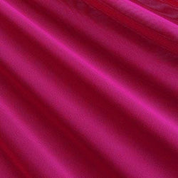 Stretch Sheer Mesh Fabric (Raspberry) | (4 Way Stretch/Per Yard)