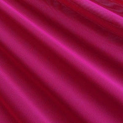 Stretch Sheer Mesh Fabric (Raspberry) | (4 Way Stretch/Per Yard)