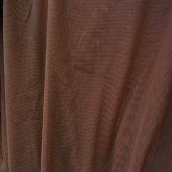 Stretch Sheer Mesh Fabric (Chocolate) | (4 Way Stretch/Per Yard)