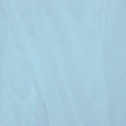 Stretch Sheer Mesh Fabric (Baby Blue) | (4 Way Stretch/Per Yard)