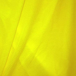 Stretch Sheer Mesh Fabric (Lemon Yellow) | (4 Way Stretch/Per Yard)
