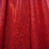 Red Shattered Glass w/ Holographic Foil Spandex Fabric | (4 Way Stretch/Per Yard)