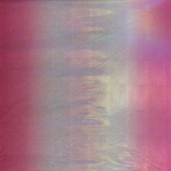 Ombre Print Holographic Mirror Foil Fabric (Deep Pink/Orchid Pink) | (4 Way Stretch/Per Yard)
