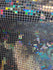 Silver & White Shattered Glass w/ Holographic Foil Spandex Fabric | (4 Way Stretch/Per Yard)