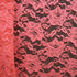 Gardenia Floral Pattern Stretch Lace Fabric | Multiple Colors