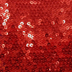 5mm Sparkling Sequins Fabric | (2-Way Stretch/Per Yard) | Multiple Colors