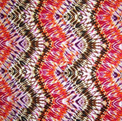 Kaleidoscope Tribal Aztec Pattern Spandex Fabric | (4-Way Stretch/Per Yard) | Multiple Colors