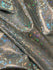 Silver & Light Blue Shattered Glass w/ Holographic Foil Spandex Fabric | (4 Way Stretch/Per Yard)