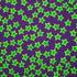 Glow-Like Neon Stars on Nylon Spandex Fabric (Multiple Colors) | (4 Way Stretch/By The Yard)