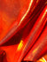 Gold Matrix Dot on Orange Nylon Spandex Fabric | (4 Way Stretch/Per Yard)