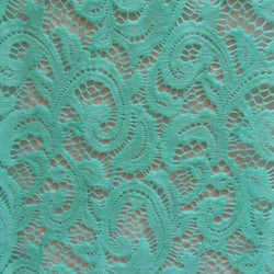 Antique Paisley Pattern Stretch Lace (2 Way Stretch Lace) | Multiple Colours