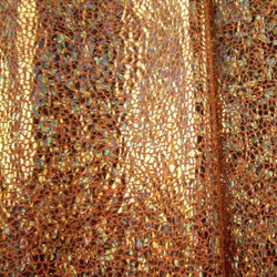 Holographic Foil Classic Avatar Pattern Spandex Fabric | (4 Way Stretch/Per Yard) | Multiple Colours
