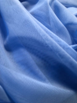 Stretch Sheer Mesh Fabric (Periwinkle) | (4 Way Stretch/Per Yard)