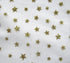 Sparking Metallic Glitter Stars on Stretch Mesh Fabric | Multiple Colours | (2 Way Stretch/Per Yard)