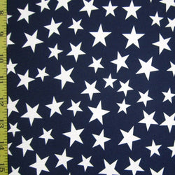 Good Old American Stars & Stripes on Nylon Spandex Fabric | Multiple Colours (4 Way Stretch/Per Yard)