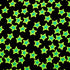Glow-Like Neon Stars on Nylon Spandex Fabric (Multiple Colors) | (4 Way Stretch/By The Yard)
