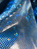 Royal Blue Shattered Glass w/ Holographic Foil Spandex Fabric | (4 Way Stretch/Per Yard)