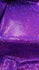 Purple Shattered Glass w/ Holographic Foil on Nylon Spandex Fabric | (4 Way Stretch/Per Yard)