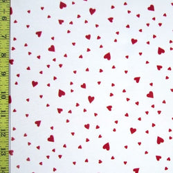 Scriptures of Hearts Fabric | (4 Way Stretch / Per Yard) **Valentine Special**
