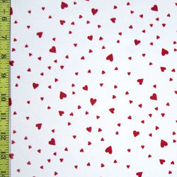 Scriptures of Hearts Fabric | (4 Way Stretch / Per Yard) **Valentine Special**