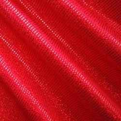 Shiny Holographic Foil Dots Fabric | (4 Way Stretch/Per Yard)