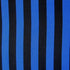 1" Stripes on Polyester Mesh Fabric (Corona Blue) | (4 Way Stretch/Per Yard)