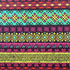 Colorful Aztec Print on Poly Spandex Fabric | (4 Way Stretch / Per Yard)