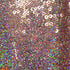 5mm Holographic Sequins on Poly Mesh Fabric (Pink) | (2 Way Stretch/Per Yard)