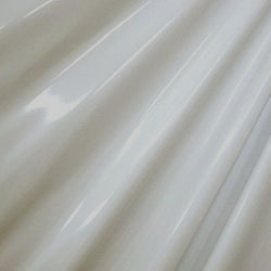 Solid Color Poly Vinyl Fabric (Off White) | (2 Way Stretch/Per Yard)