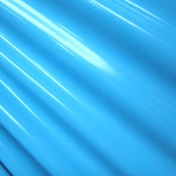 Shiny Finish on Poly Vinyl Fabric (Turquoise) | (4 Way Stretch/Per Yard)