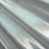Shiny Holographic Foil Dots Fabric | (4 Way Stretch/Per Yard)
