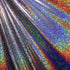 Shiny Holographic Mini Dots Fabric | (4 Way Stretch/Per Yard)