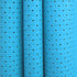 Solid Color Perforated Pleather Fabric w/ PU Coating (Turquoise) | (2 Way Stretch/Per Yard)