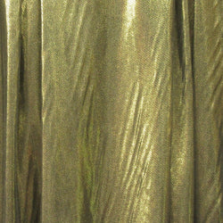 Foil Covered Metallic on Nylon Stretch Mesh Fabric | Multiple Colors | (4 Way Stretch/Per Yard)