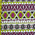 Vintage Aztec Print on Poly Spandex Fabric | (4 Way Stretch/Per Yard)