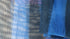 1" Stripes on Polyester Mesh Fabric (Royal Blue) | (4 Way Stretch/Per Yard)