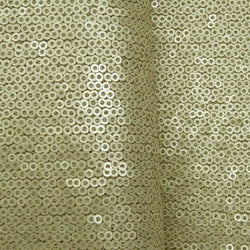 2mm Matte Finished Sequins on Poly Mesh Fabric | (2 Way Stretch/Per Yard)