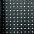 Solid Color Perforated Pleather Fabric w/ PU Coating (Black) | (2 Way Stretch/Per Yard)