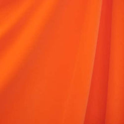 Solid Color Stretch Velvet Fabric (Neon Orange) | (4 Way Stretch/Per Yard)