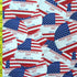 Independence Day on Poly Spandex Fabric | (4 Way Stretch/Per Yard)