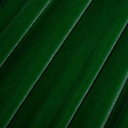 Solid Color Stretch Velvet Fabric (Christmas Green) | (4 Way Stretch/Per Yard)