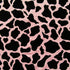 Cow Print on Nylon Spandex Fabric (Pink/Black) | (4 Way Stretch/Per Yard)