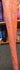 Metallic Foil Lava Swirls (Silver) on Neon Orange Nylon Spandex Fabric | (4 Way Stretch/Per Yard)