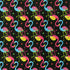 Flamingo Print on Poly Spandex Fabric | (4 Way Stretch/Per Yard)