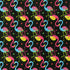 Flamingo Print on Poly Spandex Fabric | (4 Way Stretch/Per Yard)